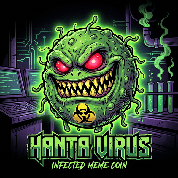 HANTA VIRUS evolved mascot